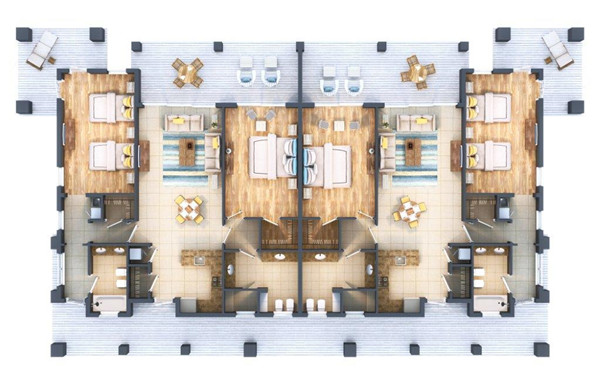 Naples plan Holiday apartment
